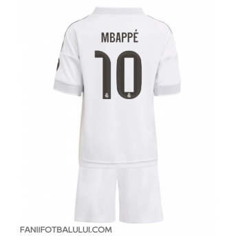 Real Madrid Kylian Mbappe #10 Echipament de Fotbal Replică 2025-26 Copii Acasa (+ Șorturi)